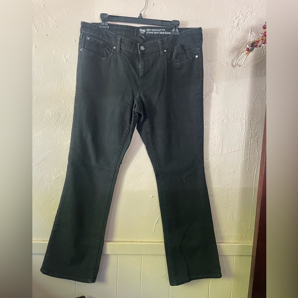 Gap Sexy BootCut Black Jeans